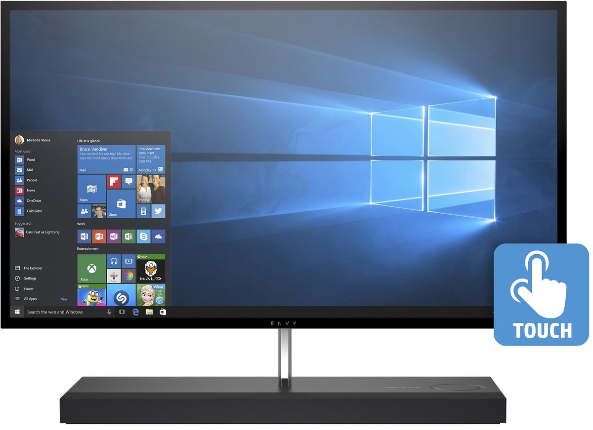 PREMIUMTECH > Dotykowy AiO HP ENVY 27 UltraHD 4K IPS Intel Core i7